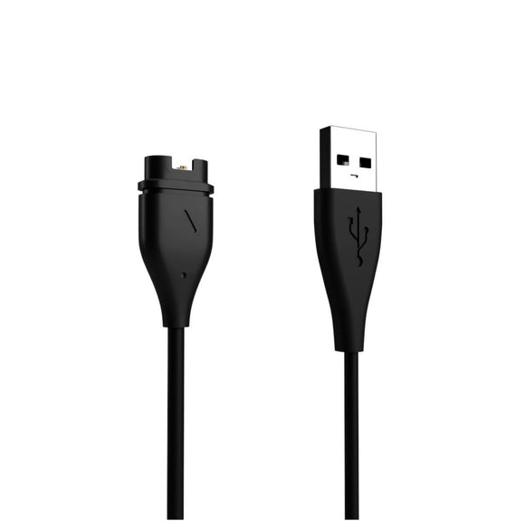 Fixed Ladekabel til Garmin Smartwatch m. USB-A - Sort