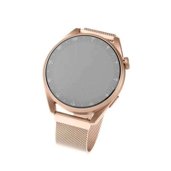Fixed Universal Smartwatch Mesh Metal Rem (20mm) - Rose Gold