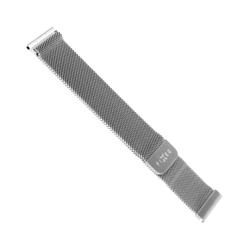Fixed Universal Smartwatch Mesh Metal Rem (22mm) - Sølv