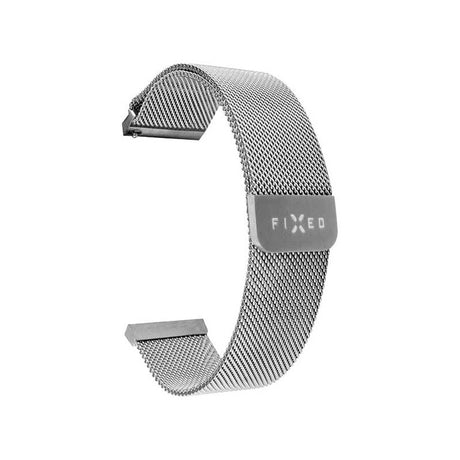 Fixed Universal Smartwatch Mesh Metal Rem (22mm) - Sølv