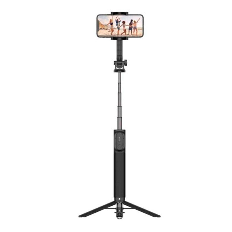 Fixed Snap XL 2-i-1 Tripod / Selfiestang til Smartphone & Action Kamera m. Bluetooth Knapudløser - Sort