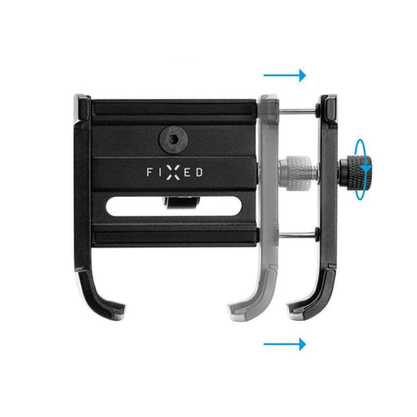 Fixed Bikee ALU 2 Mobilholder til Styret på Cykel / Motorcykel - Maks Mobil Bredde: 54-100 mm - Sort