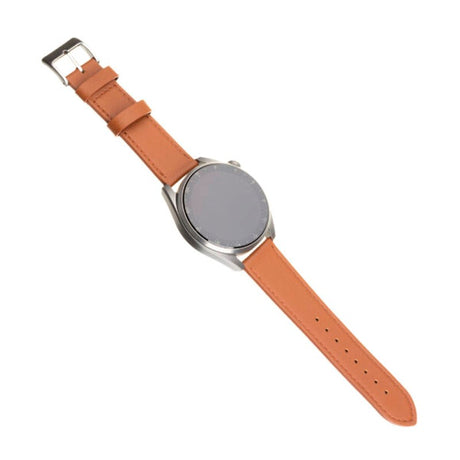 Fixed Universal Smartwatch Ægte Læder Rem (20mm) - Brun