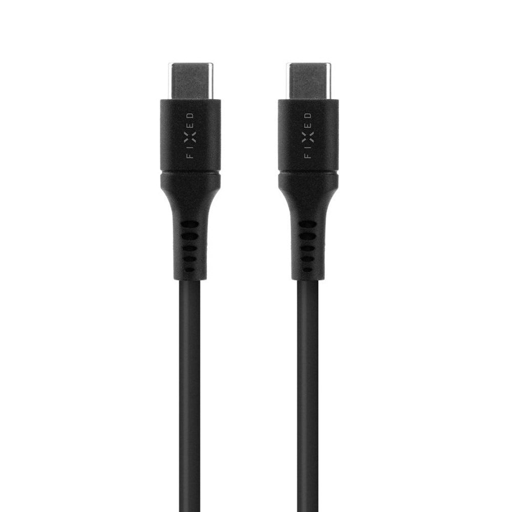 Fixed Liquid USB-C til USB-C PD Kabel 60W - 1.2m - Sort | MOBILCOVERS.DK