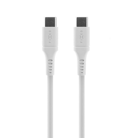 Fixed Liquid USB-C til USB-C PD Kabel 60W - 1.2m - Hvid