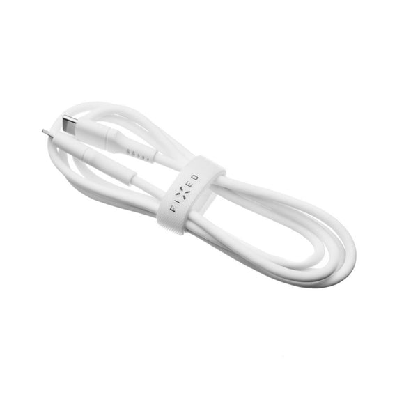 Fixed Liquid USB-C til USB-C PD Kabel 60W - 2m - Hvid