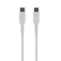 Fixed Liquid USB-C til USB-C PD Kabel 60W - 2m - Hvid