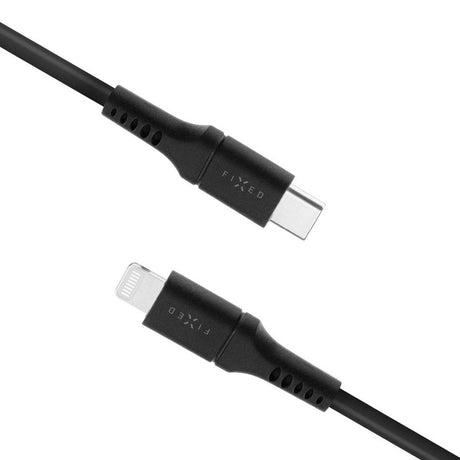 Fixed Liquid USB-C til Lightning PD Kabel 60W - 0.5m - Sort