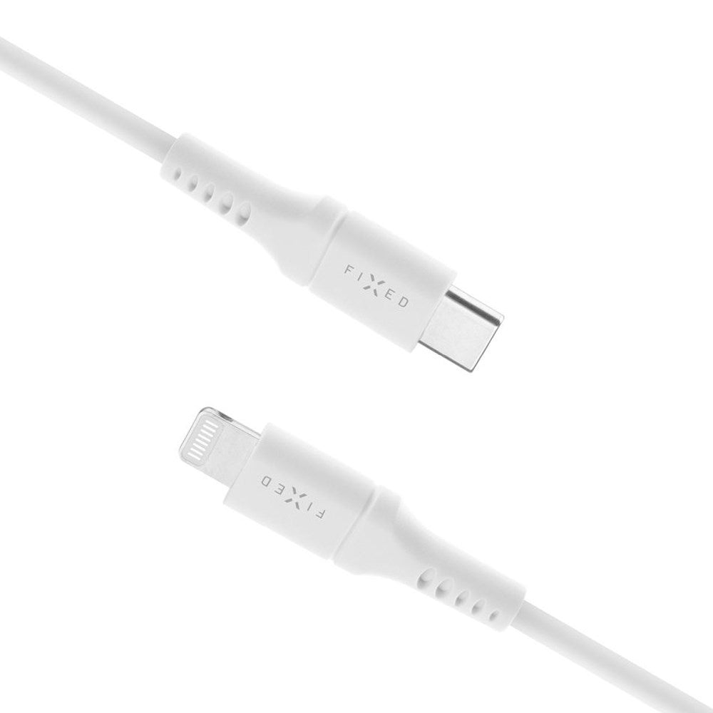 Fixed Liquid USB-C til Lightning PD Kabel 60W - 0.5m - Hvid