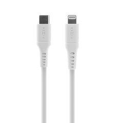 Fixed Liquid USB-C til Lightning PD Kabel 60W - 2m - Hvid