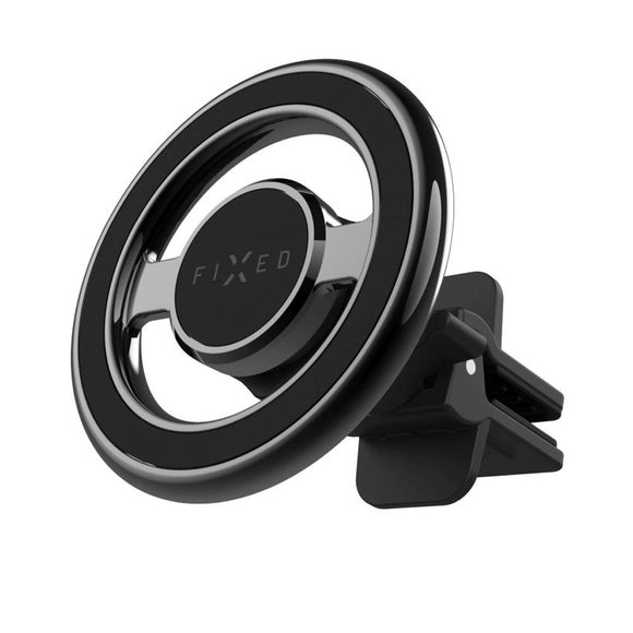 Fixed MagMount Magnetisk Mobilholder til Ventilationsanlæg - MagSafe Kompatibel - Sort
