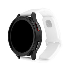 Fixed Universal Smartwatch Sporty Silikone Rem (20mm) - Hvid