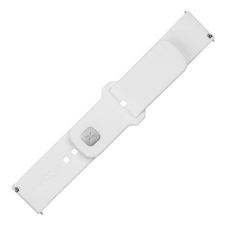 Fixed Universal Smartwatch Sporty Silikone Rem (20mm) - Hvid