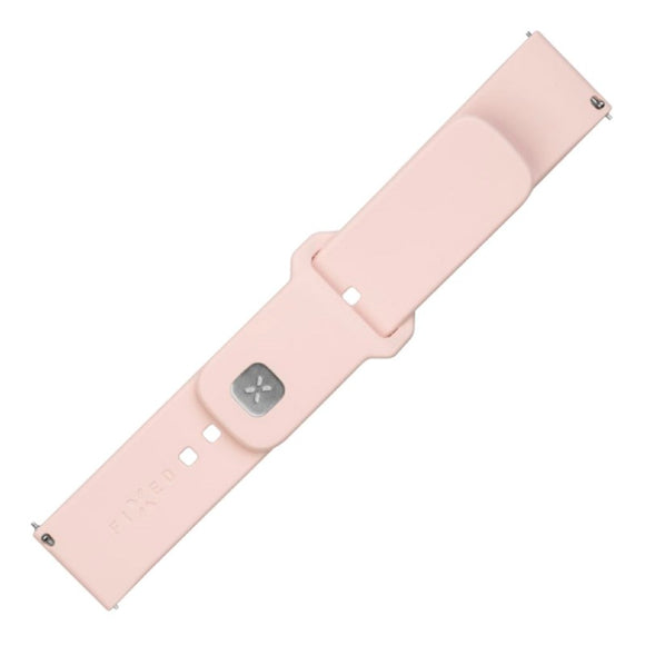 Fixed Universal Smartwatch Sporty Silikone Rem (22mm) - Lyserød