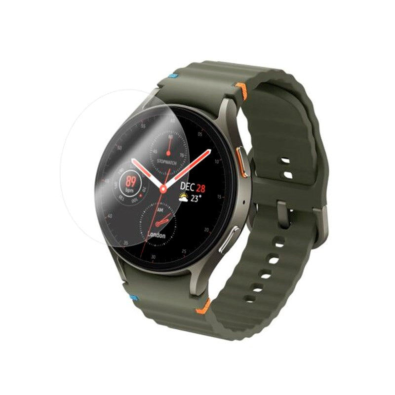 Samsung Galaxy Watch 7 (44mm) Fixed Hærdet Beskyttelsesglas - 2 stk - Gennemsigtig