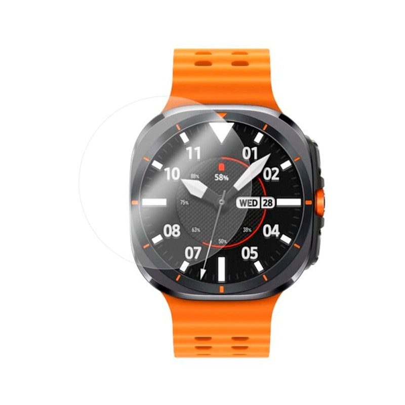 Samsung Galaxy Watch Ultra (47mm) Fixed Hærdet Beskyttelsesglas - 2 stk - Gennemsigtig