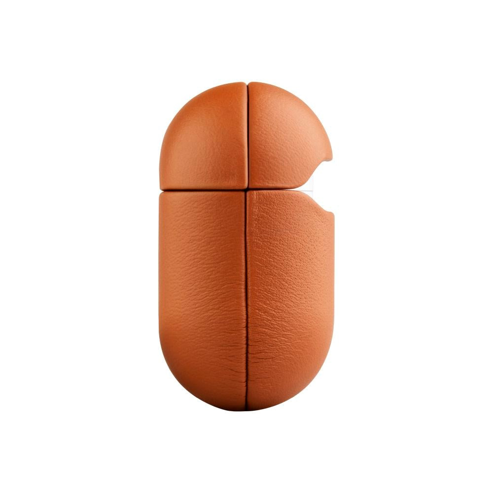 Fixed Apple AirPods (4. gen.) Ægte Læder Case - Brun