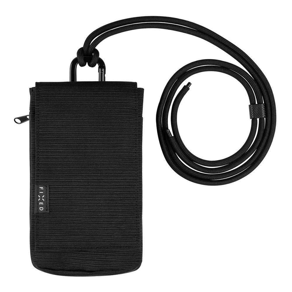 Fixed Mobiltaske m. Lomme (100 x 178mm) - Sort