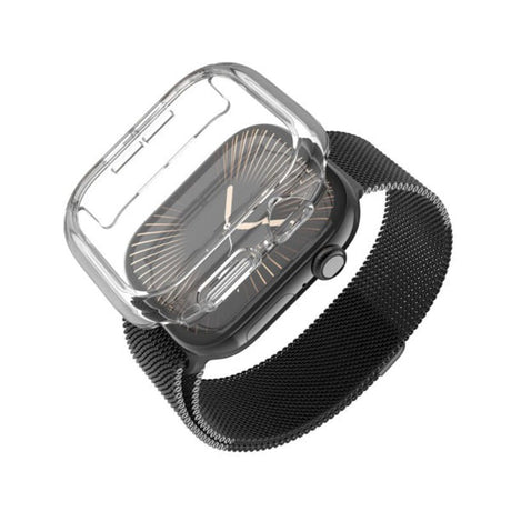 Apple Watch 11 / 10 (46mm) Fixed Cover m. Indbygget Skærmbeskyttelse - Gennemsigtig
