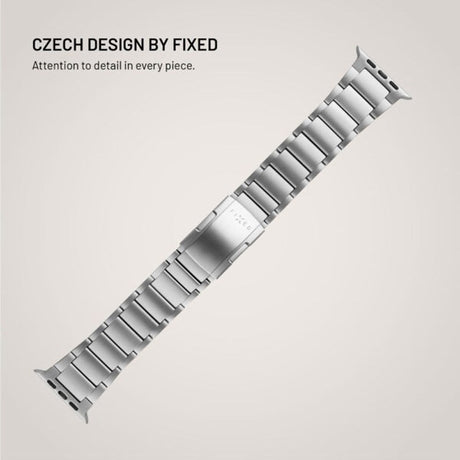 Fixed Apple Watch (42/44/SE/45/46/49) Titanium Rem - Grå