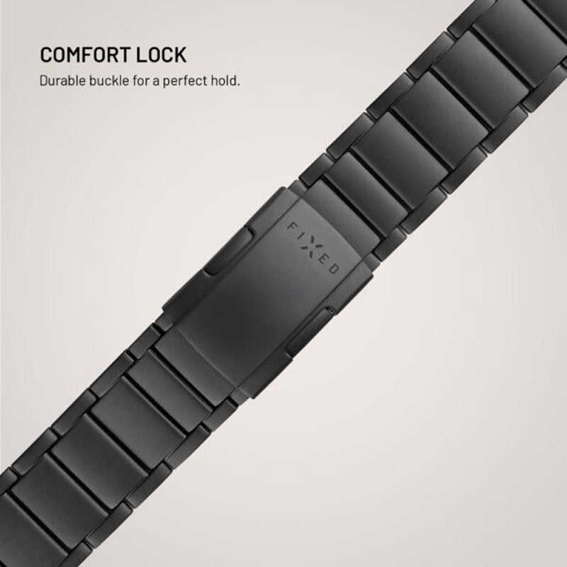 Fixed Universal Garmin 26mm QuickFit Titanium Rem - Sort