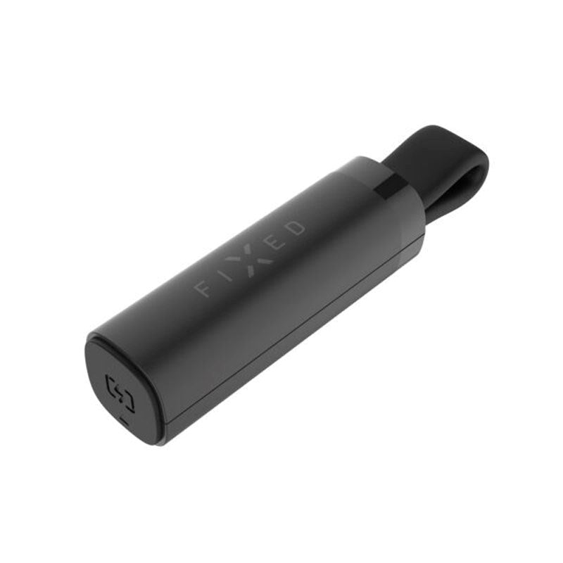 Fixed Sporingsenhed m. USB-C Opladning - Apple Find My Kompatibel - Sort