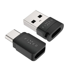 Fixed 240W Data Blocker 2-i-1 USB-A & USB-C - Sort