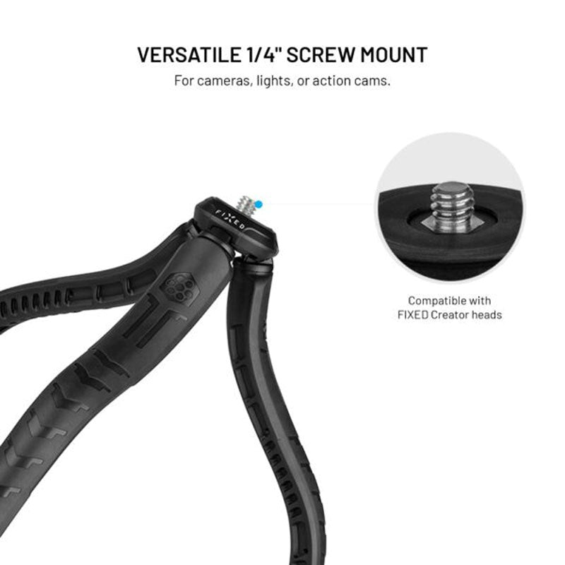 Fixed Creator Tripod Fleksibelt Stativ med MagSafe - Sort