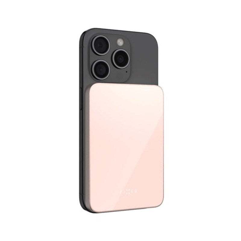 Fixed MagZen Qi2 Trådløs Powerbank 5.000 mAh - Lyserød