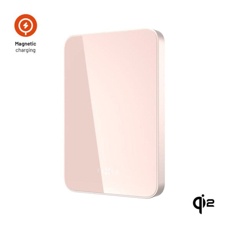 Fixed MagZen Qi2 Trådløs Powerbank 5.000 mAh - Lyserød
