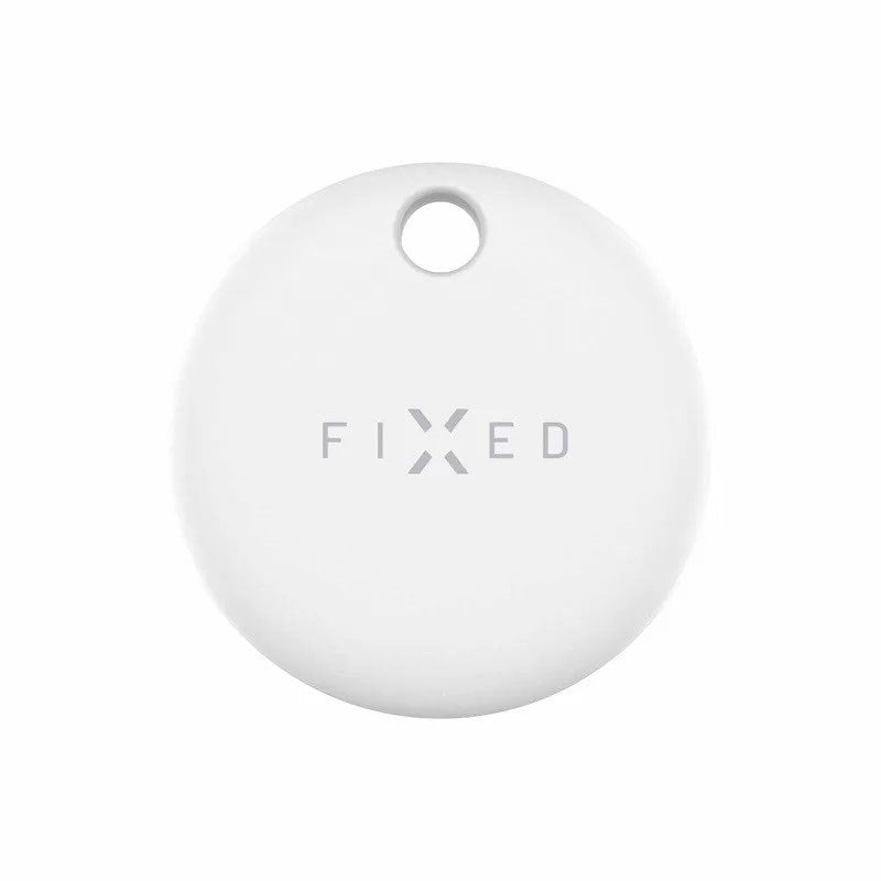Fixed Tag Dual - Bluetooth GPS Tracker - Apple Find My / Find Hub Kompatibel - Hvid