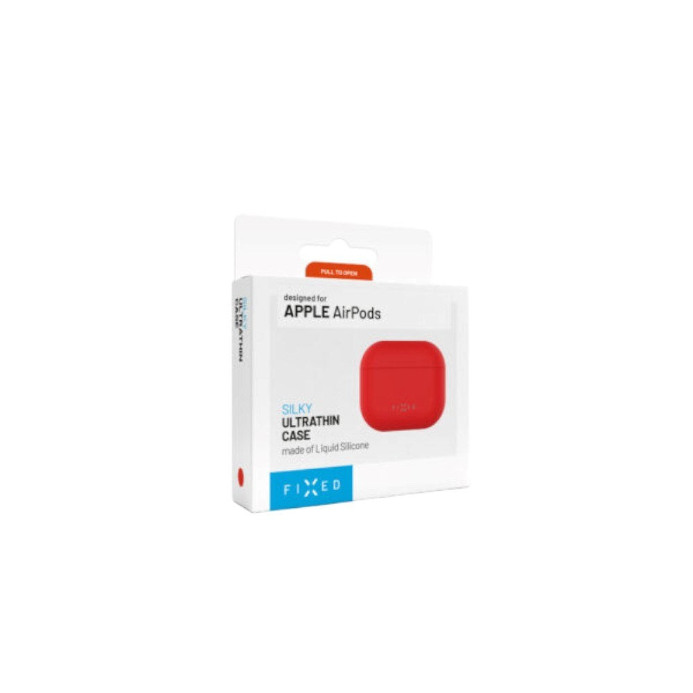 AirPods Pro (3. gen.) Fixed Silikone Cover - Rød