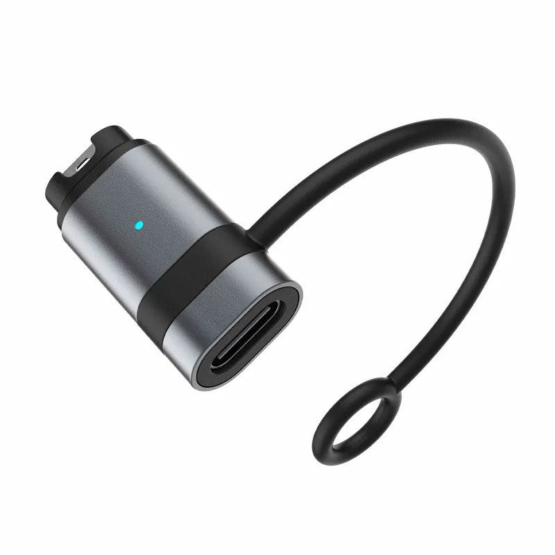 Fixed USB-C Kabel til Garmin Smartwatch Adapter - Sort