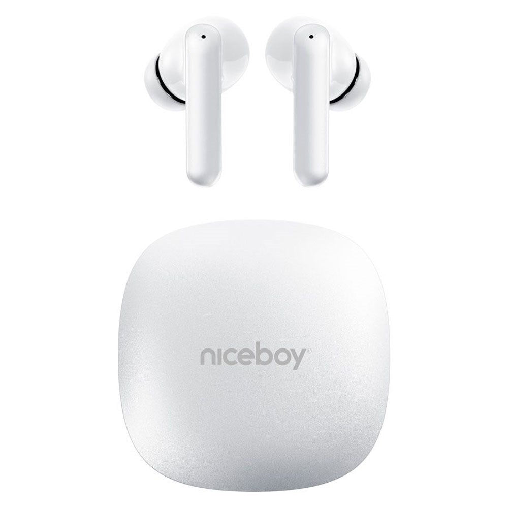 Niceboy HIVE Pins Pro 4 ANC True Wireless In-Ear Høretelefoner - Hvid