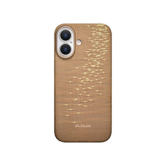 iPhone 17 PITAKA Ultra Slim Cover - MagSafe Kompatibel - Golden Glint