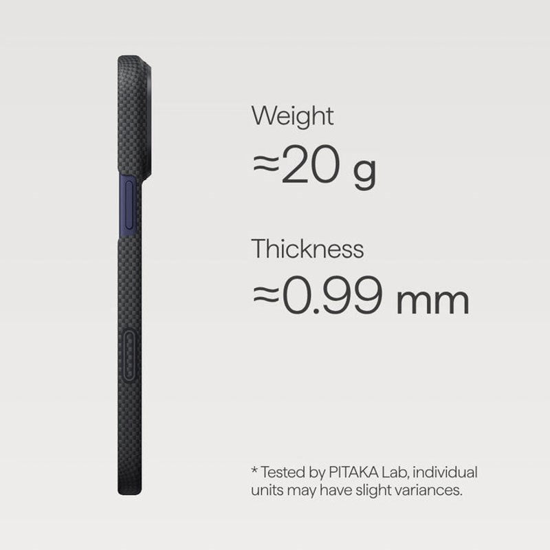 iPhone 17 Pro PITAKA Aries Ultra Slim Cover - MagSafe Kompatibel  - No Problemo