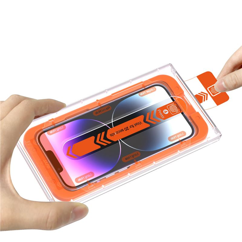 iPhone 13 Mini Mobile Origin Beskyttelsesglas - Case Friendly - 2 stk - Gennemsigtig