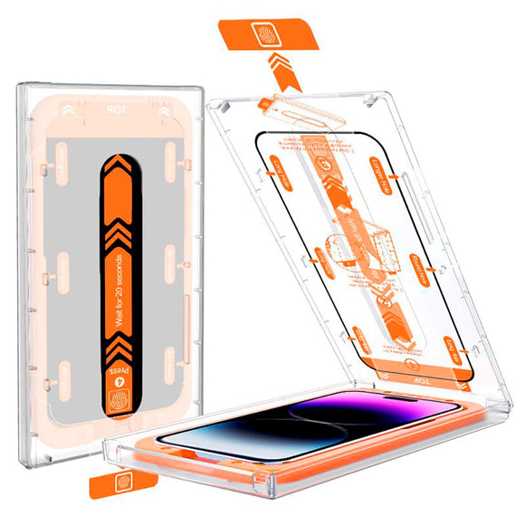 iPhone 11 Pro / X / Xs Mobile Origin Beskyttelsesglas - Case Friendly - 2 stk. - Sort Kant