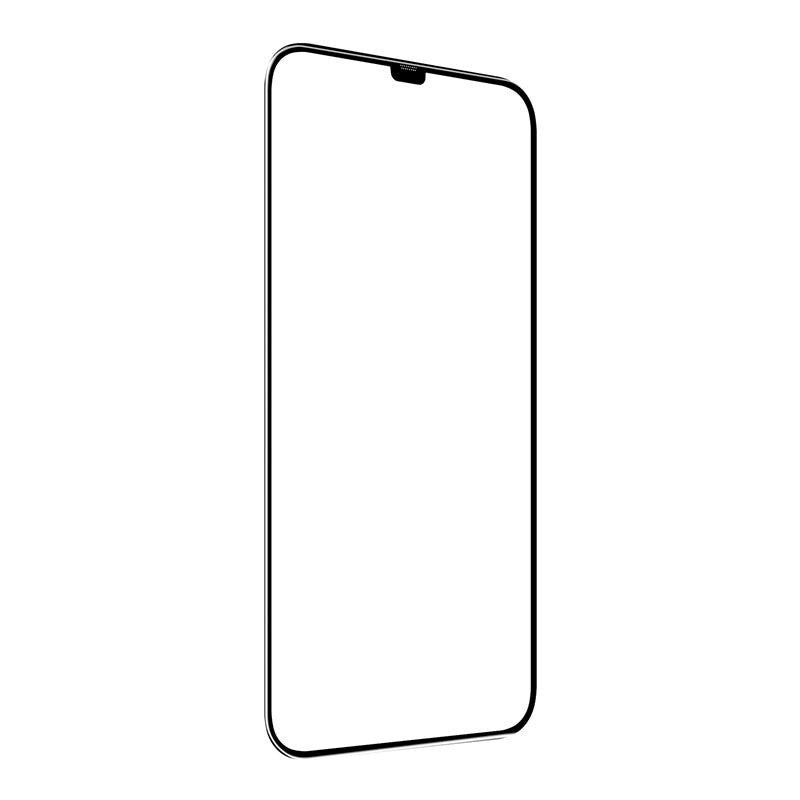 iPhone 11 / XR Mobile Origin Skærmbeskyttelsesglas m. Applikator - Gennemsigtig / Sort Kant