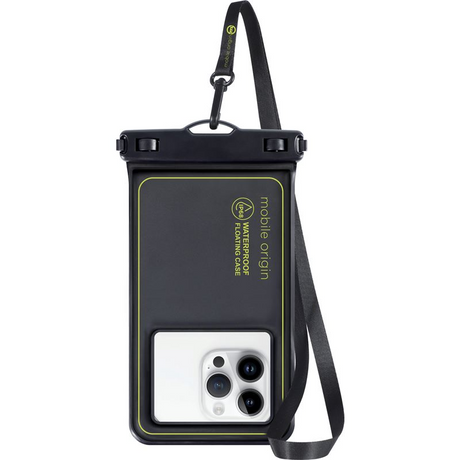 Mobile Origin Waterproof Floating Case 6.5" - Sort/Grøn