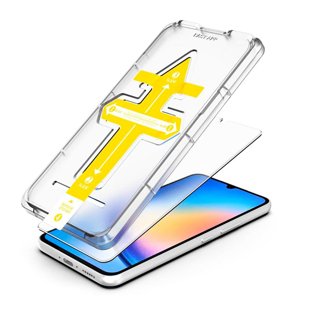 Samsung Galaxy A35 (5G) Mobile Origin Beskyttelsesglas - Case Friendly - Gennemsigtig