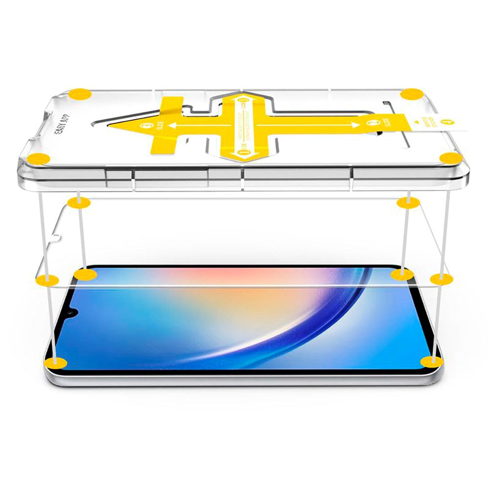 Samsung Galaxy A35 (5G) Mobile Origin Beskyttelsesglas - Case Friendly - Gennemsigtig