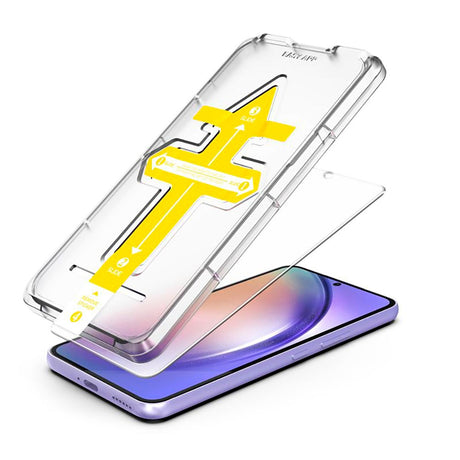 Samsung Galaxy A55 (5G) Mobile Origin Beskyttelsesglas - Case Friendly - Gennemsigtig