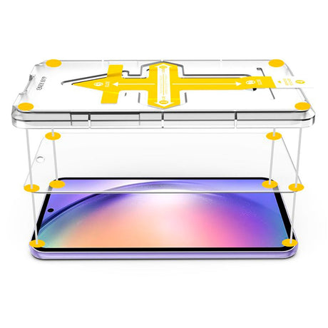 Samsung Galaxy A55 (5G) Mobile Origin Beskyttelsesglas - Case Friendly - Gennemsigtig