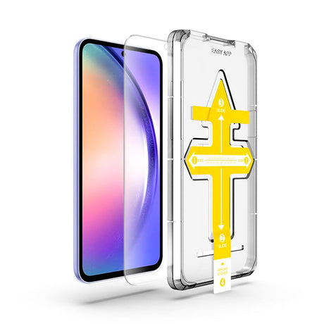 Samsung Galaxy A55 (5G) Mobile Origin Beskyttelsesglas - Case Friendly - Gennemsigtig