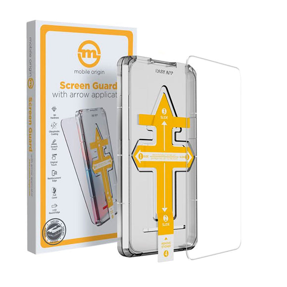 Samsung Galaxy S24 Mobile Origin Beskyttelsesglas - Case Friendly - Gennemsigtig