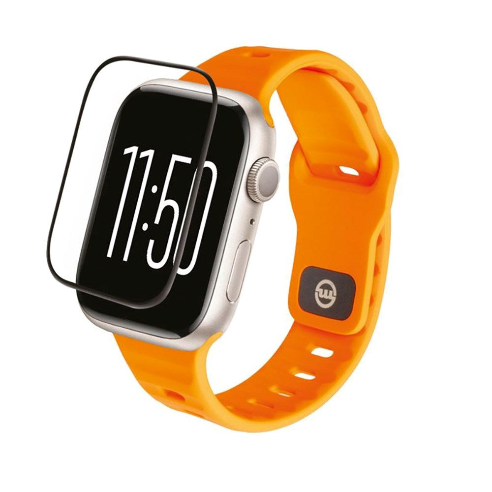 Apple Watch 9/8/7 (41mm) Mobile Origin Glas Skærmbeskyttelse - Gennemsigtig
