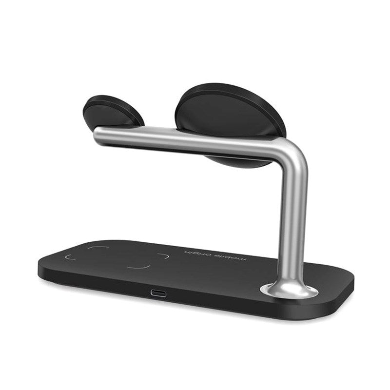 Mobile Origin 3-i-1 Trådløs Oplader - MagSafe Kompatibel - Sort