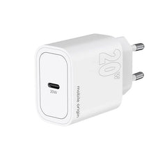 Mobile Origin PD (Power Delivery) 20W Vægoplader m. USB-C - Hvid