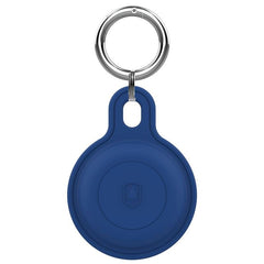 Mobile Origin Silikone AirTag Holder m. Nøglering - Blå
